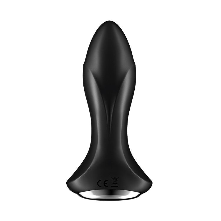 ROTATOR PLUG 1+ VIBRATING PLUG WITH APP BLACK