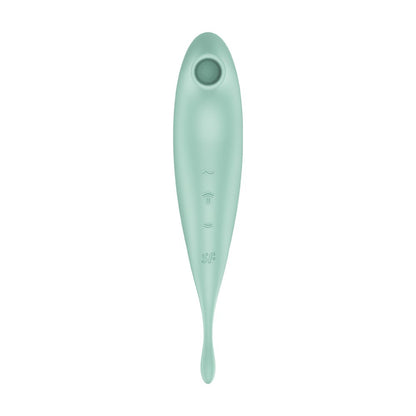 SATISFYER TWIRLING PRO VIBRATOR WITH CONNECT APP MINT