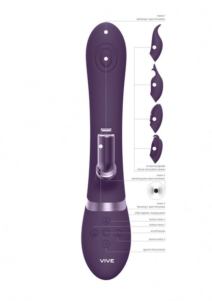 TESTER VIVE ETSU VIBRATOR PURPLE