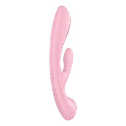 TRIPLE OH MULTI VIBRATOR PINK