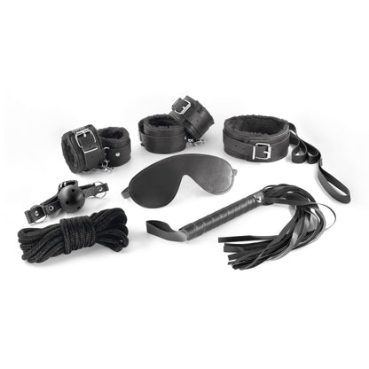 CRUSHIOUS  DUNGEONS & MAIDENS BDSM KIT BLACK