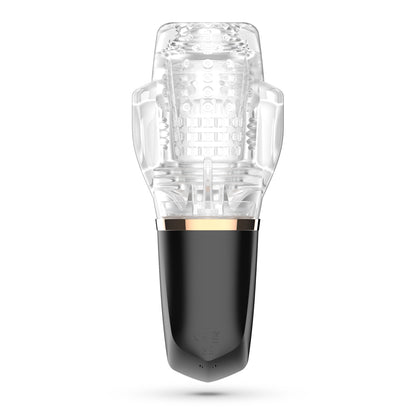 CRUSHIOUS QUASAR RECHARGEABLE MASTURBATOR WITH SUCTION
