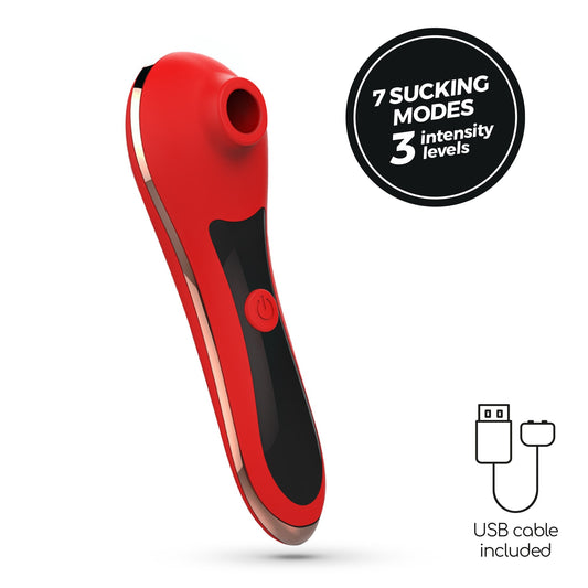 RED VELVET CLITORAL STIMULATOR