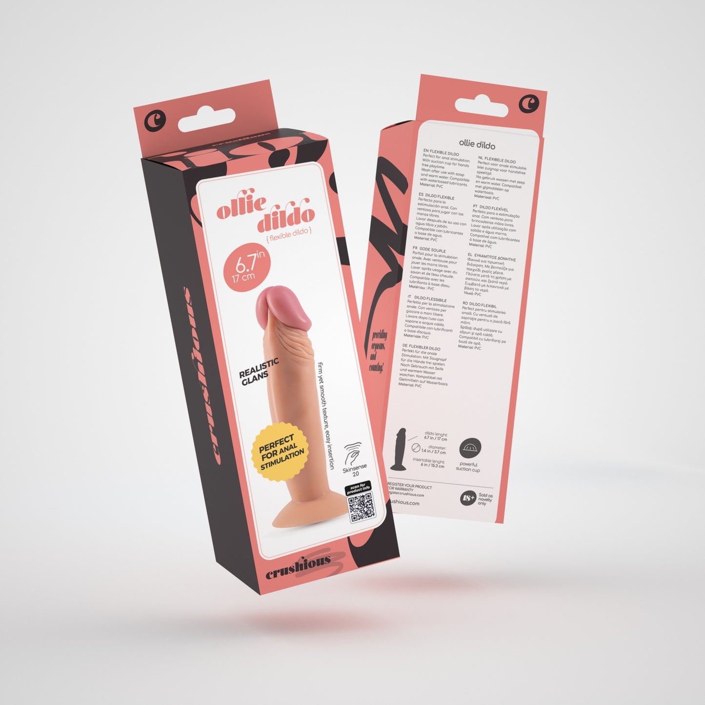 CRUSHIOUS OLLIE 6,7" DILDO