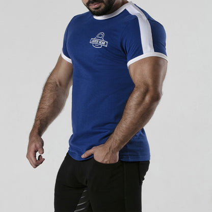 LOCKER GEAR PADLOCK T-SHIRT BLUE