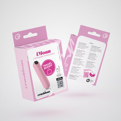 CRUSHIOUS IMOAN RECHARGEABLE VIBRATING BULLET BABY PINK