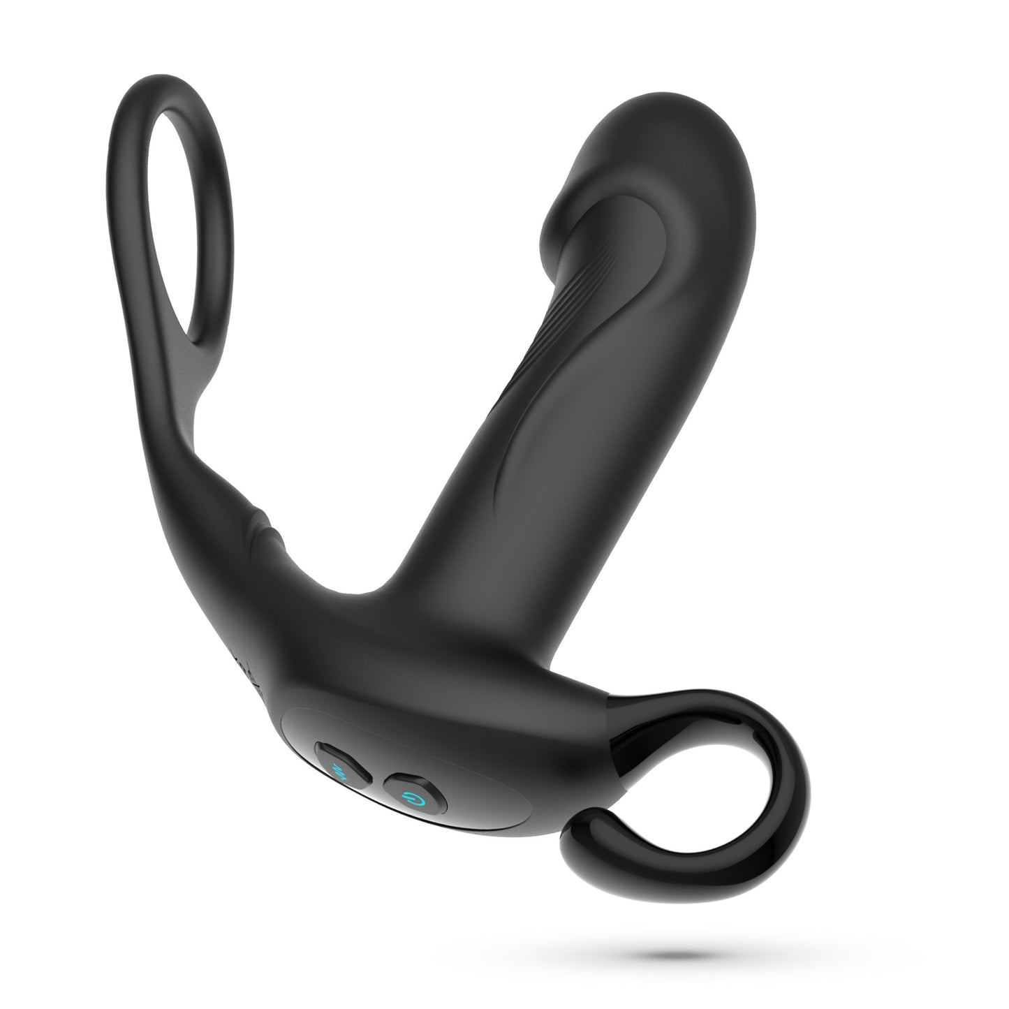 MAGOO PROSTATE MASSAGER WITH COCKRING AND REMOTE CONTROL