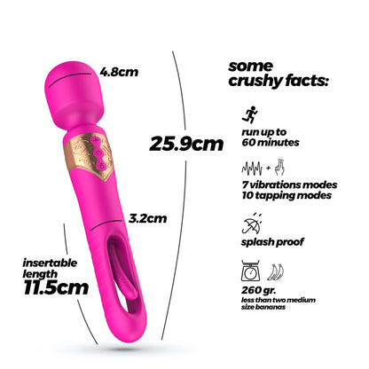 BIG BEN DUAL MASSAGER WITH FLICKER