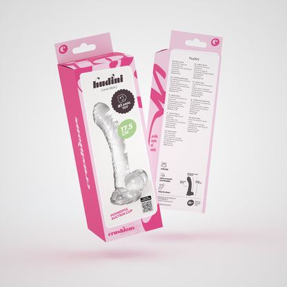 CRUSHIOUS HUDINI JELLY ANAL DILDO CLEAR