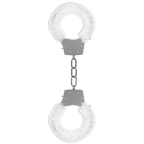 PLEASURE FURRY HANDCUFFS WHITE