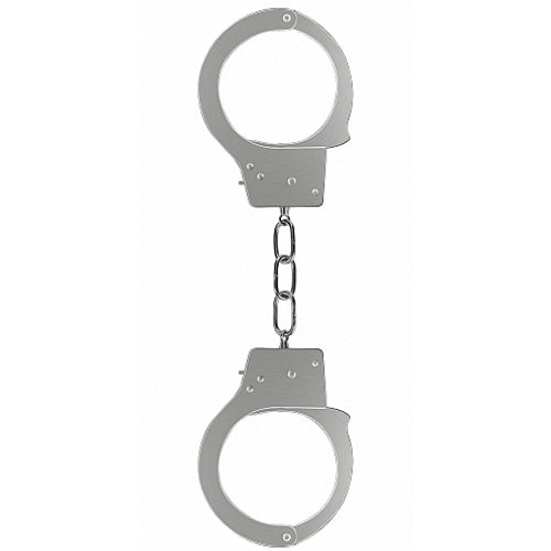 METAL BEGINNER'S HANDCUFFS SILVER