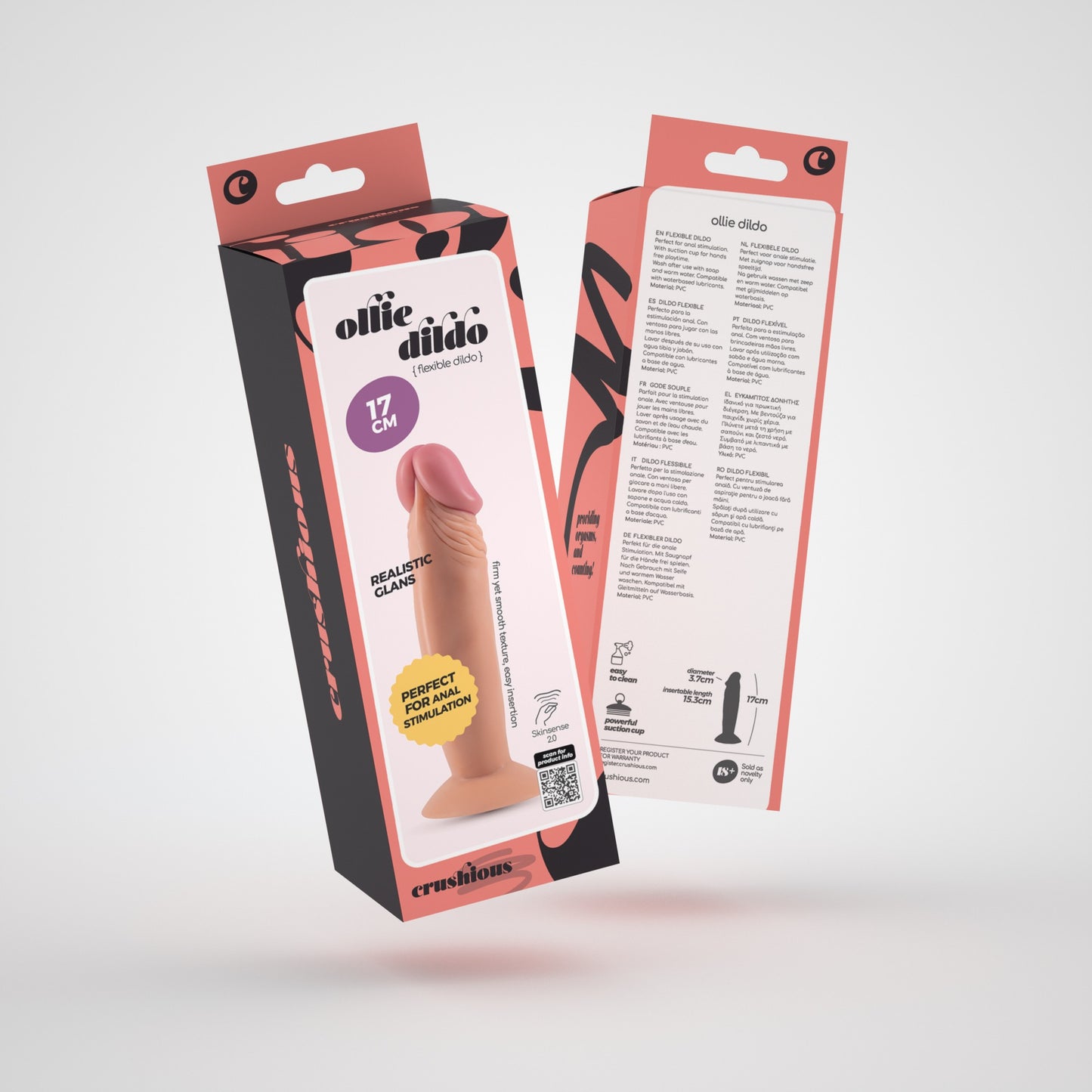 CRUSHIOUS OLLIE 6,7" DILDO