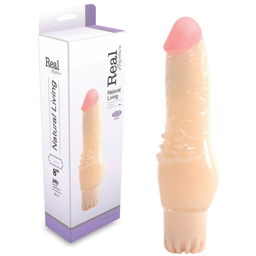 REAL RAPTURE UPSET JELLY VIBRATOR 8''
