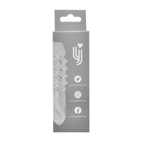 Sleeves Textured Penis Sleeve with Ball Loop