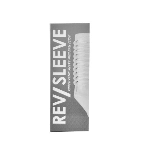 Sleeves Ribbed Penis Sleeve with Ball Loop