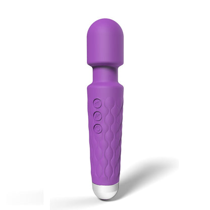 20 Function Wand Vibrator Purple
