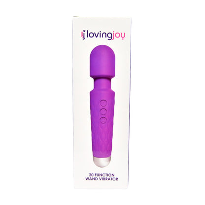 20 Function Wand Vibrator Purple