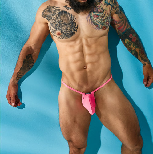 Loopstring Pouch Neon Coral L/XL