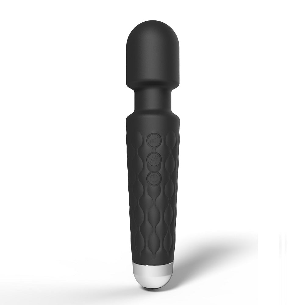 20 Function Wand Vibrator Black