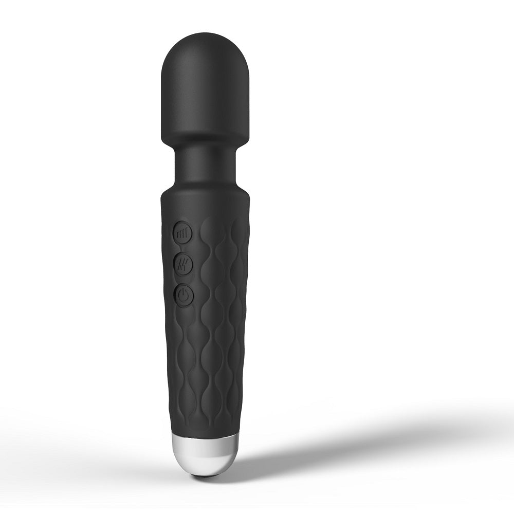 20 Function Wand Vibrator Black