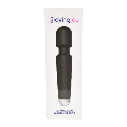 20 Function Wand Vibrator Black