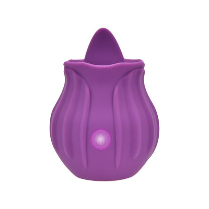 Loving Joy Rose Licking Clitoral Vibrator Purple