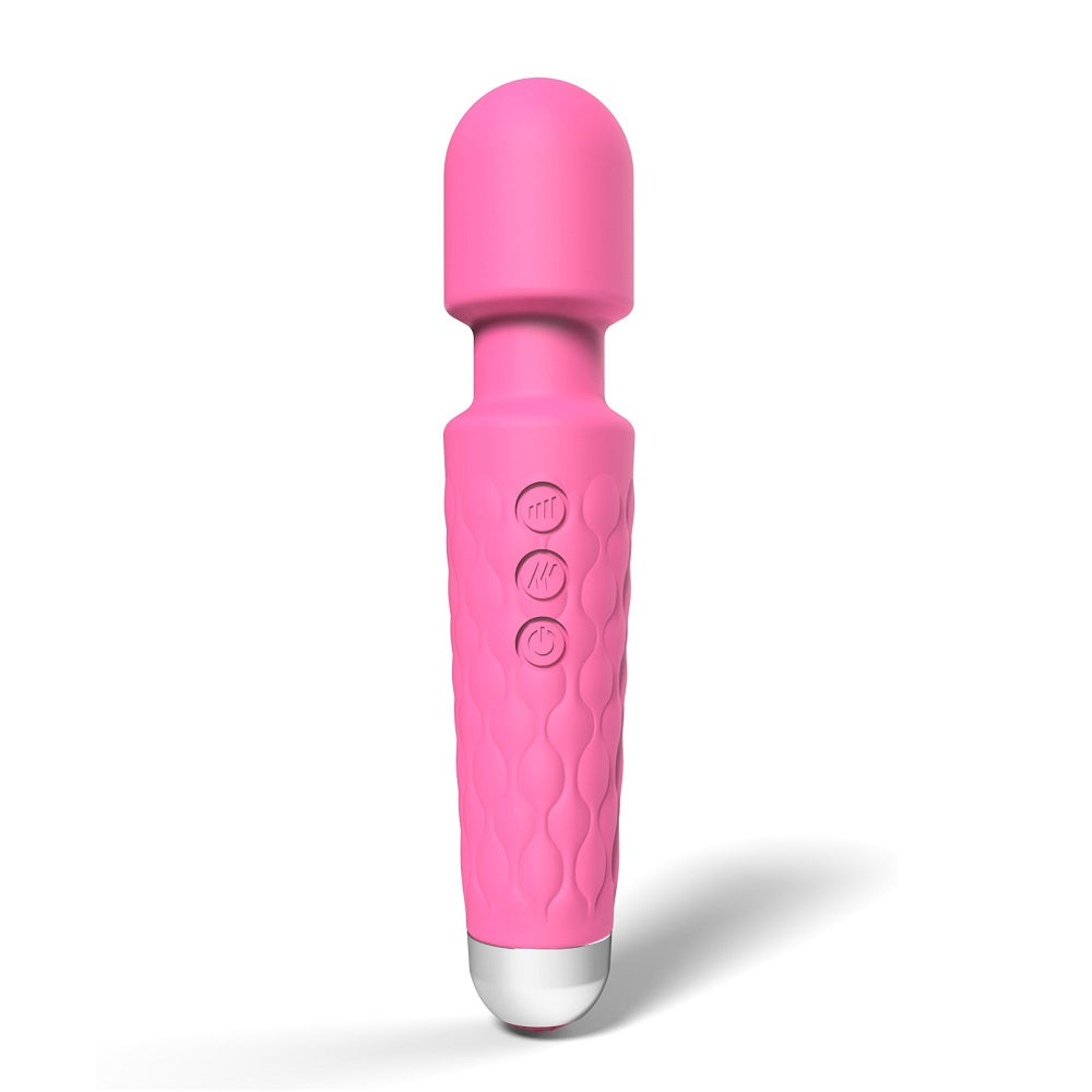 20 Function Wand Vibrator Pink