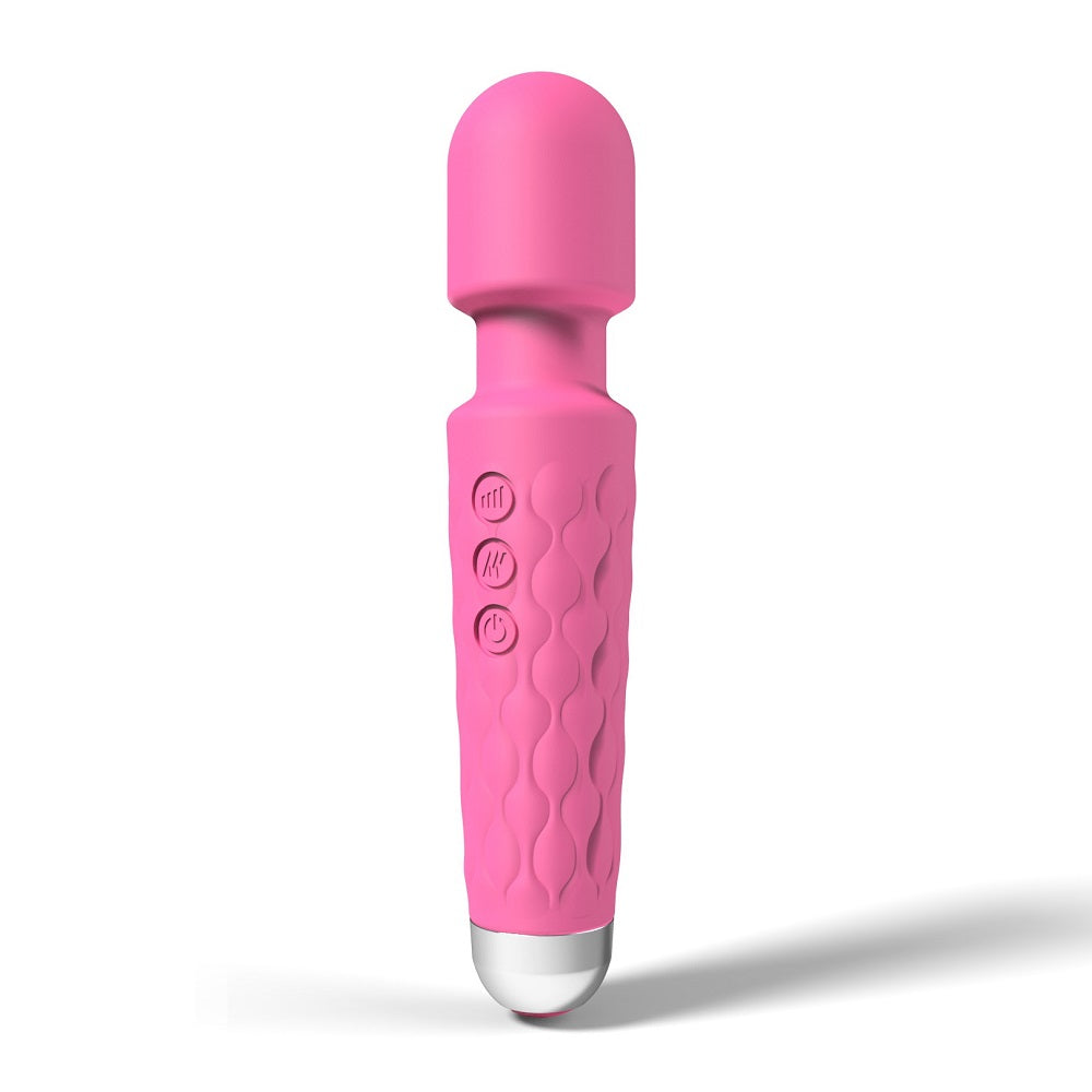 20 Function Wand Vibrator Pink