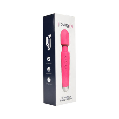 20 Function Wand Vibrator Pink