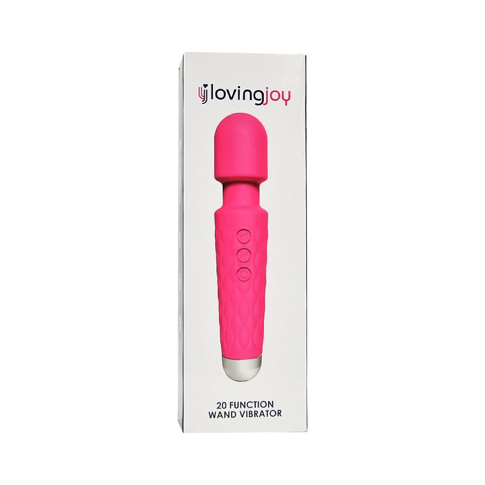 20 Function Wand Vibrator Pink