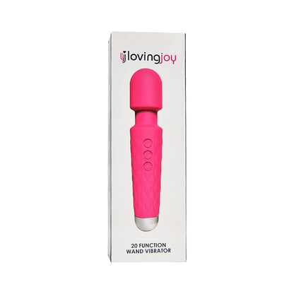 20 Function Wand Vibrator Pink