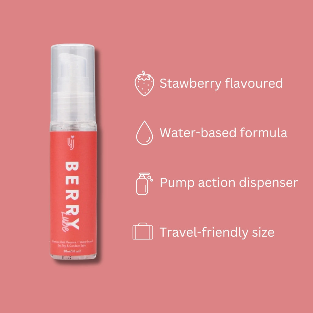 Strawberry Flavoured Lubricant 30ml