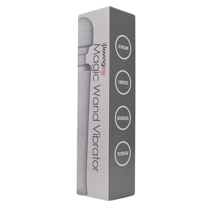 Rechargeable Magic Wand Vibrator White
