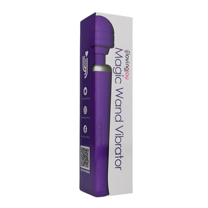 Rechargeable Magic Wand Vibrator Purple