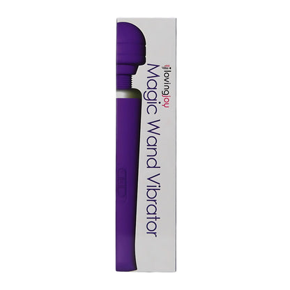 Rechargeable Magic Wand Vibrator Purple