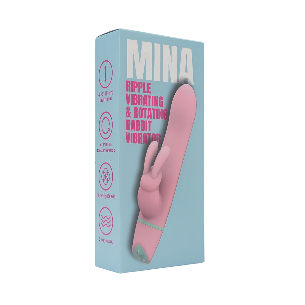 Ripple Vibrating & Rotating Rabbit Vibrator