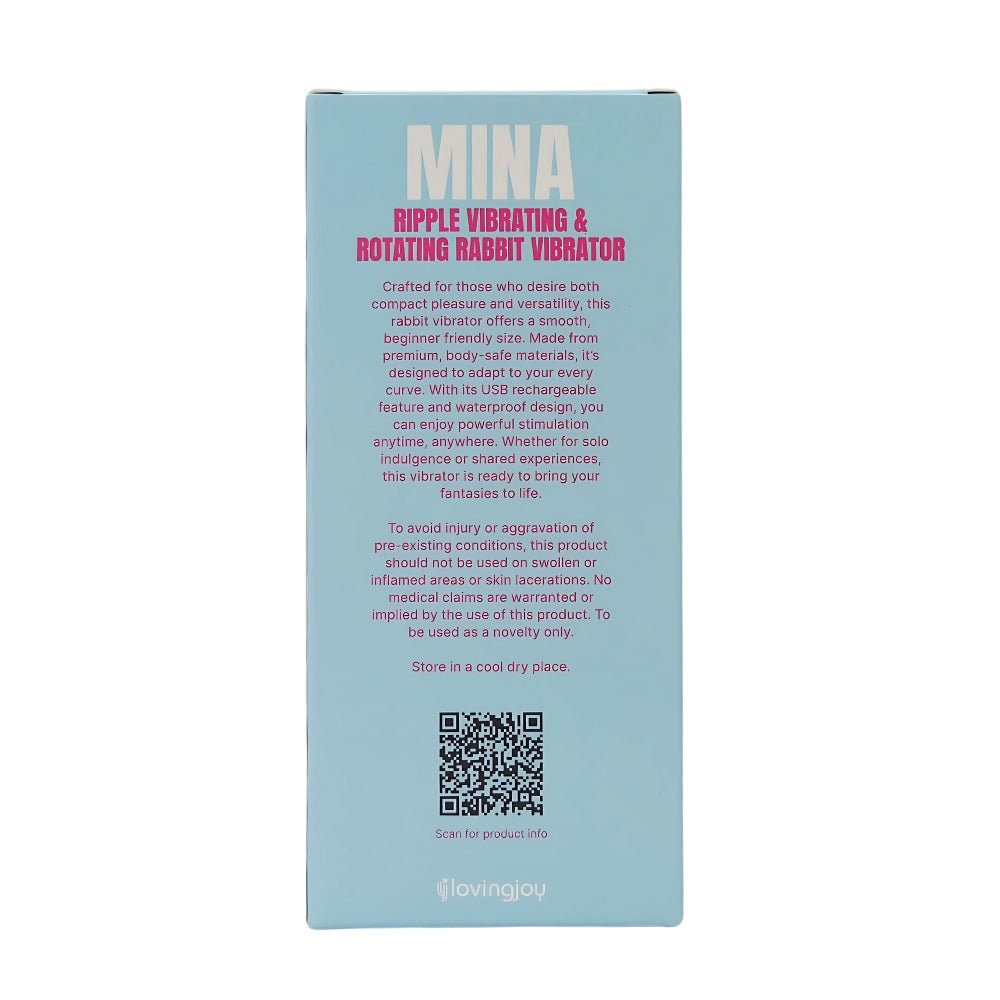 Ripple Vibrating & Rotating Rabbit Vibrator