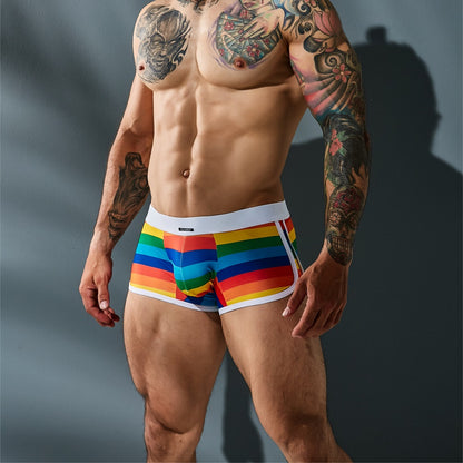 Athletic Trunk Rainbow