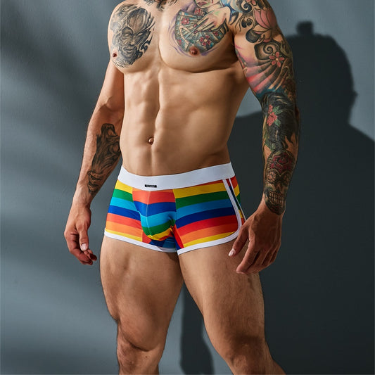 Athletic Trunk Rainbow