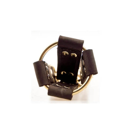 Nubuck Leather 4 Way Hog Tie