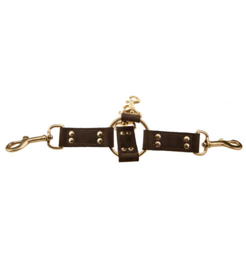 Nubuck Leather 4 Way Hog Tie