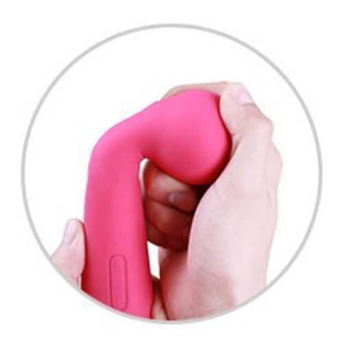 Emma Mini 100% Waterproof Wand Massager Vibe-Red