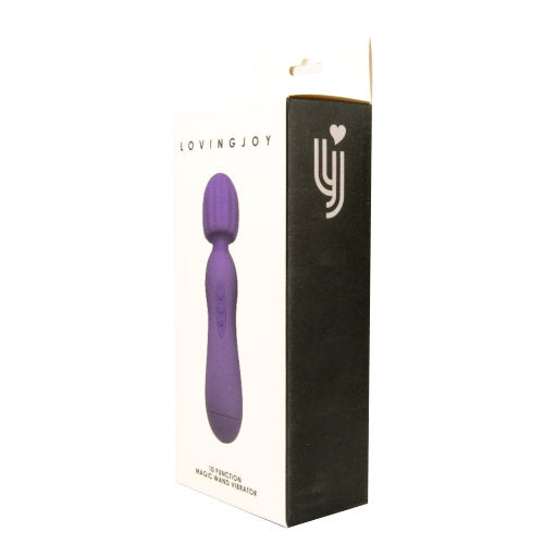 10 Function Magic Wand Vibrator Purple