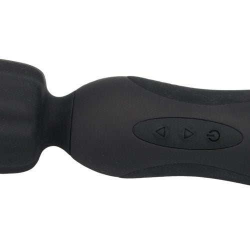 10 Function Magic Wand Vibrator Black