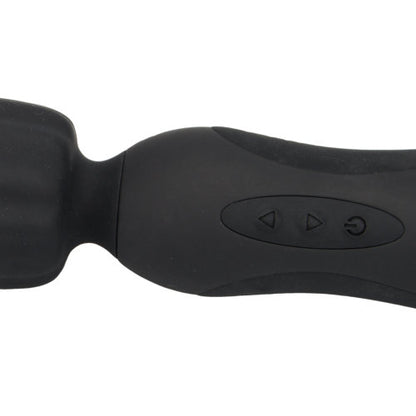 10 Function Magic Wand Vibrator Black