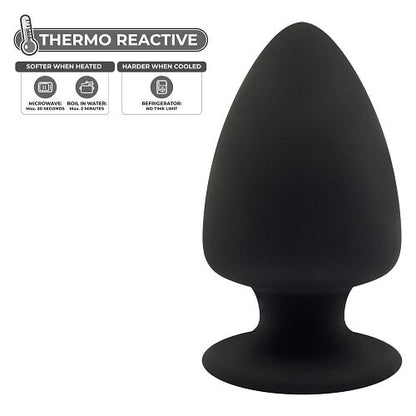 Dual Density Large Silicone Butt Plug 5 inches