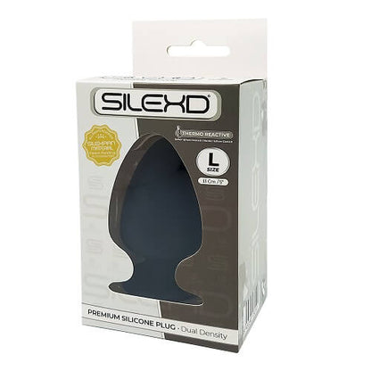 Dual Density Large Silicone Butt Plug 5 inches