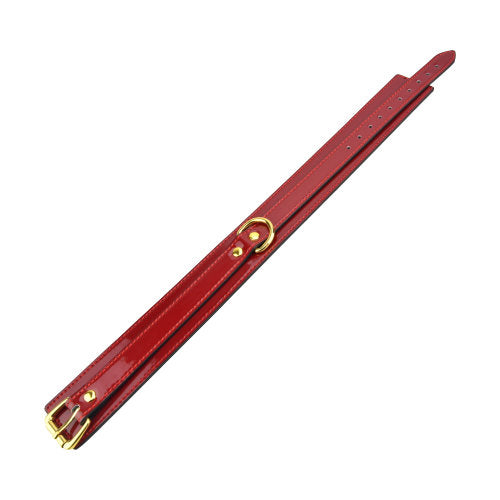 Red Bondage Collar