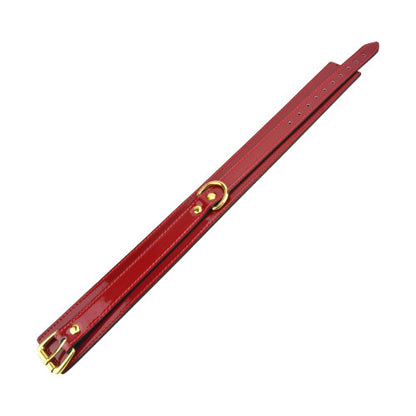 Red Bondage Collar