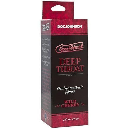 Good Head Deep Throat Spray Wild Cherry